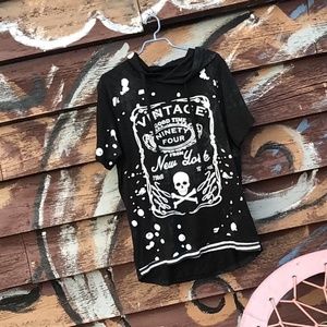 Rare Short sleeved hoodie by encrypted